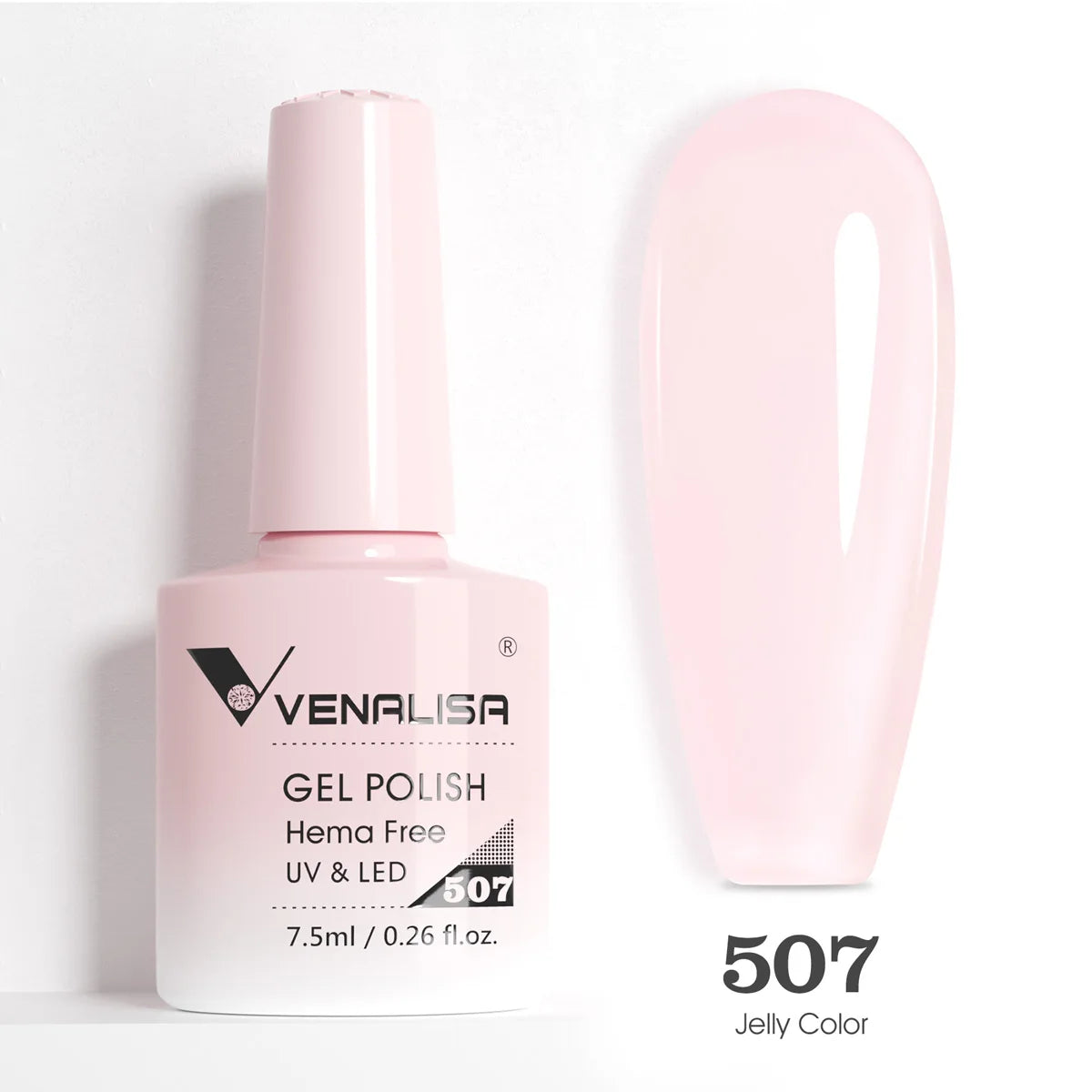 Venalisa VIP5 Nail Gel Polish HEMA/TPO FREE Full Coverage Beautiful Semi Permanent Soak Off UV LED Gel Nail Polish Gel Lacquer