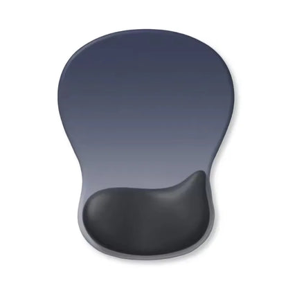 Comfortable Mouse Pad with Gel Wrist Rest Ergonomic Mouse Pad for Pain Relief Smooth Wrist Support Surface and Non-Slip PU Base