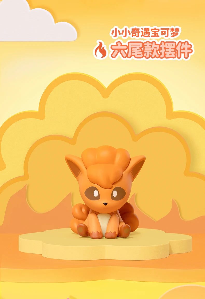 Pokemon Anime Blind BOX Poke Ball Action Figures Gengar Mewtwo Mini Mew Dolls FUNISM Original Genuine Model Ornament Toys Gift