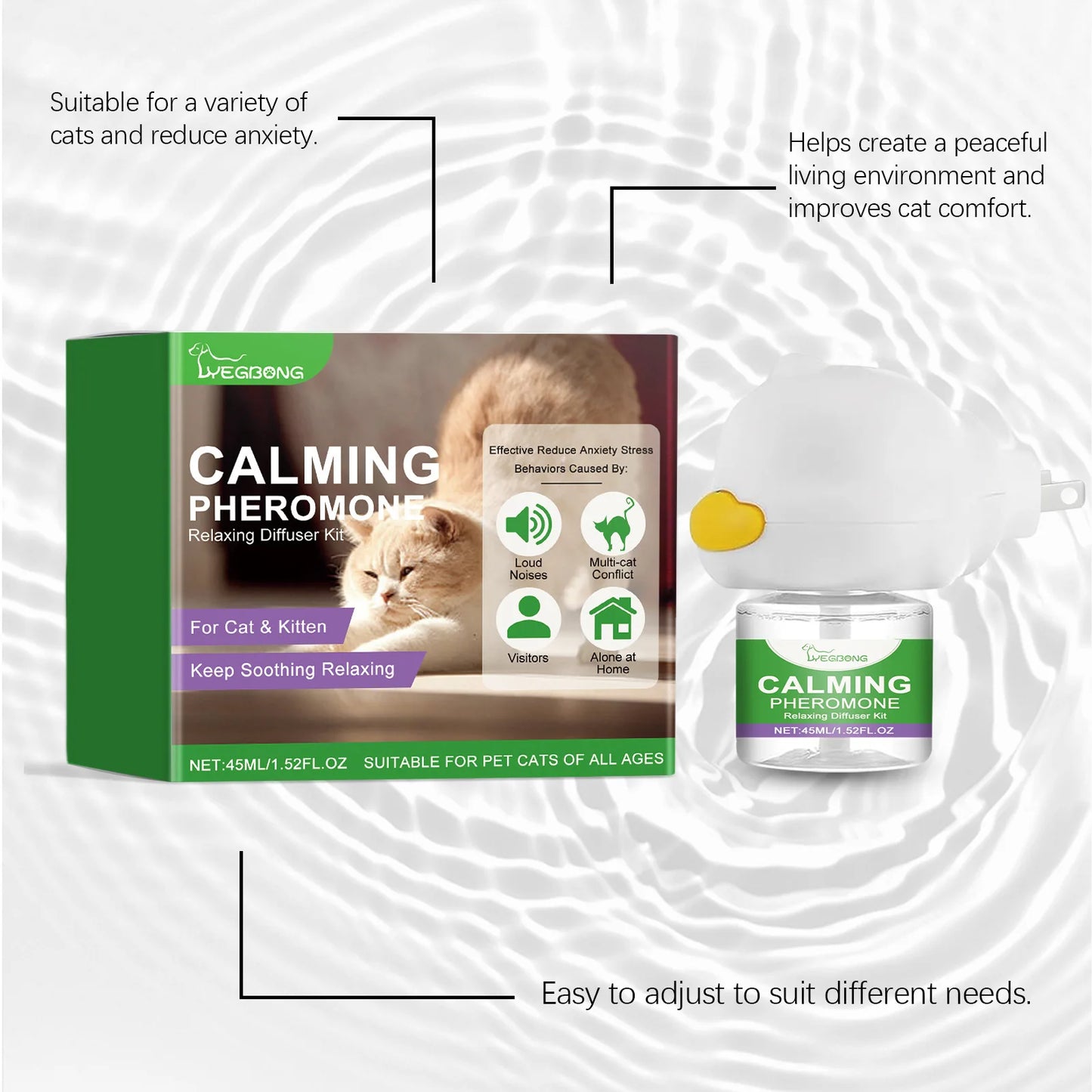 Cat Calming Pheromone Diffuser 🐱🌿