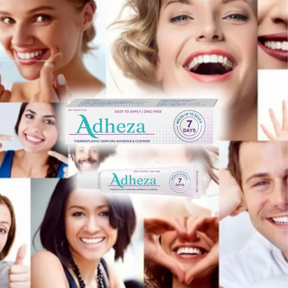 Seamless Fit Dental Adhesive Reusable Oral Health Care Denture Fixation Adhesive Comfortable Thermoplastic Denture Adhesive