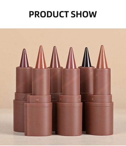 Lakerain Lip Liner Matte Black Brown Velvet Lipstick Waterproof Non Sticky Contouring Tint Lipliner Crayon Lip Makeup