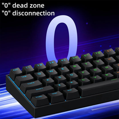 MCHOSE ACE 68 Wired Magnetic Switch Gaming Keyboard Hall Effect Rapid Trigger Programmable RGB 8K Hz DKS/MT/TGL/RS/SOCD Keyboard