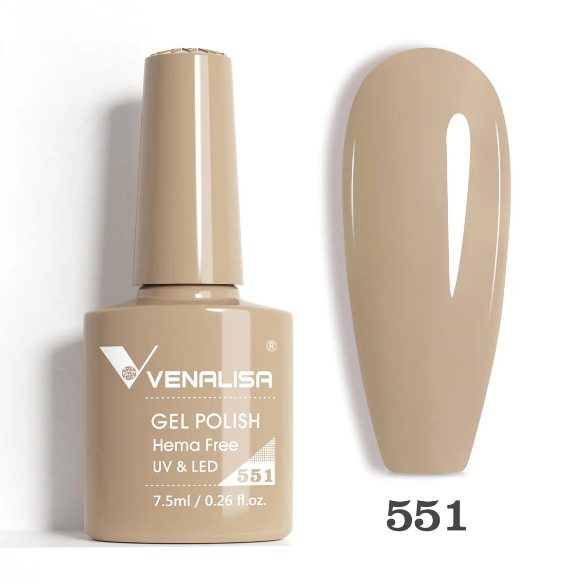 Venalisa VIP5 Nail Gel Polish HEMA/TPO FREE Full Coverage Beautiful Semi Permanent Soak Off UV LED Gel Nail Polish Gel Lacquer