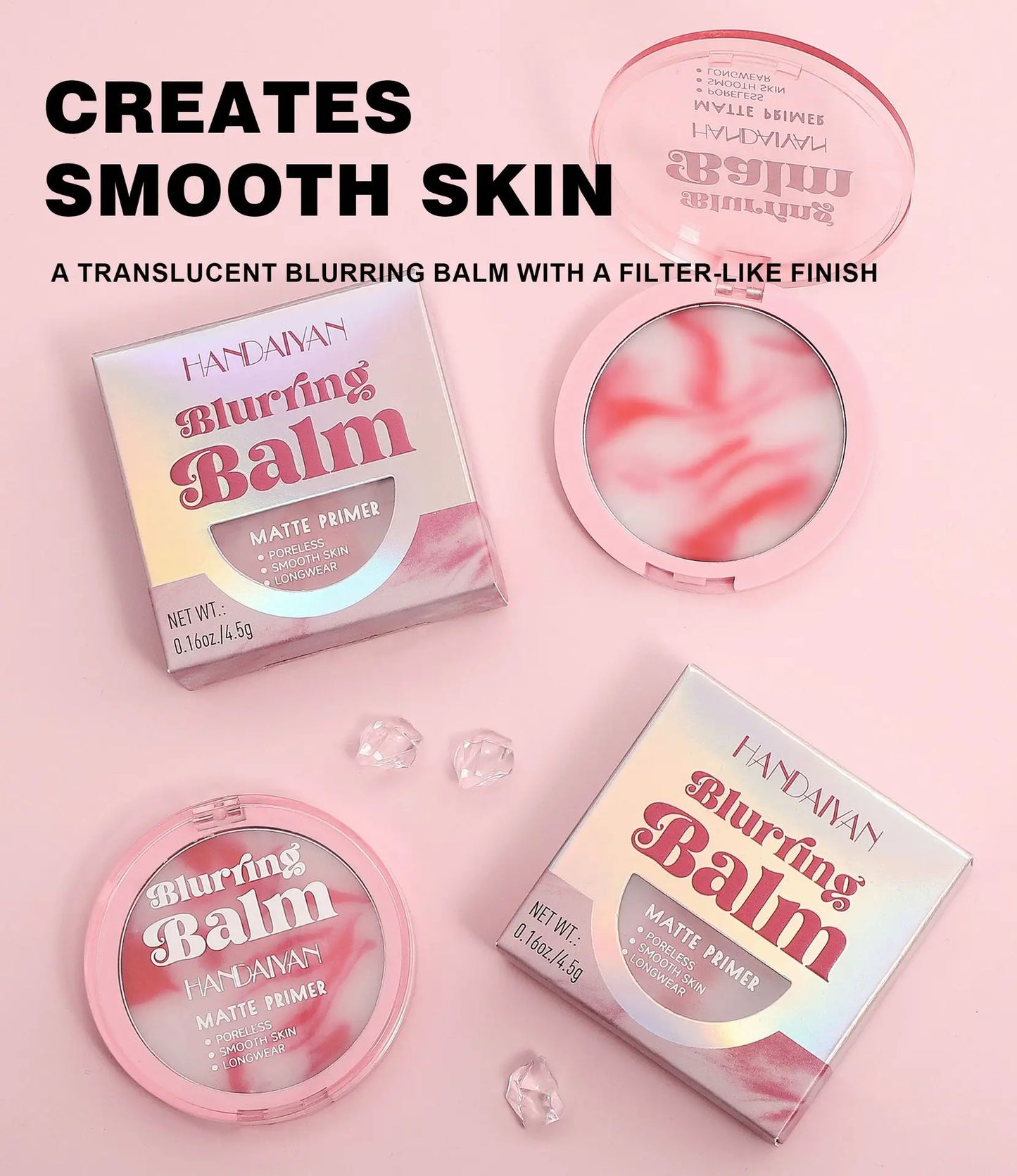 HANDAIYAN Professional Face Concealer Cream | Natural Plant-Based Full Coverage