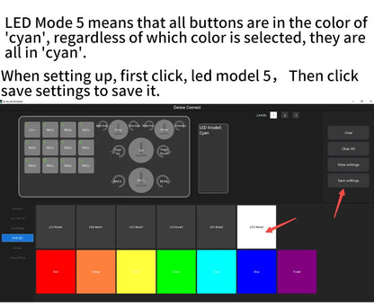 12-Key RGB Macro Mechanical Keypad with 4 Knobs