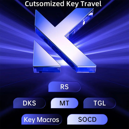 MCHOSE ACE 68 Wired Magnetic Switch Gaming Keyboard Hall Effect Rapid Trigger Programmable RGB 8K Hz DKS/MT/TGL/RS/SOCD Keyboard