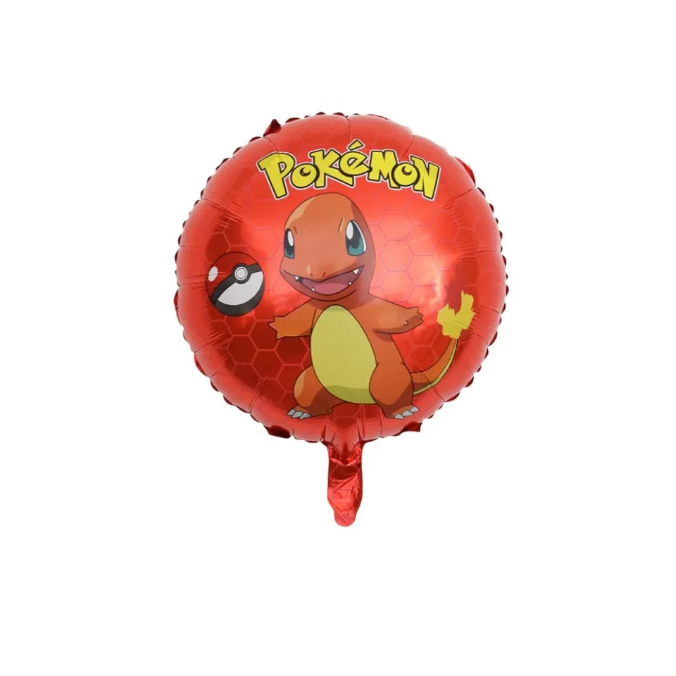 Pokemon Themed Cartoon Pikachu Birthday Party Children's Bag Balloon Decoration Paper Bag Cake Box Baby Shower