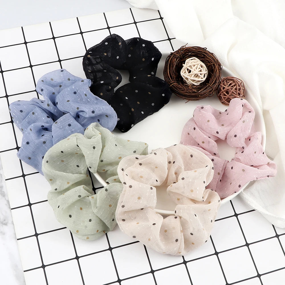 Large Elastic Scrunchies Set.
