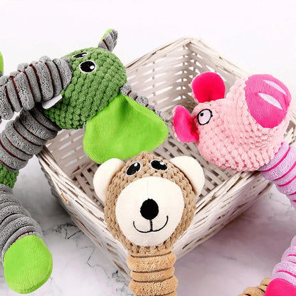 Dog Bark Toy for Chewing and Teething; Pizza Pet Self-Entertainment and Boredom Relief Training Toy for Small and Medium Dogs