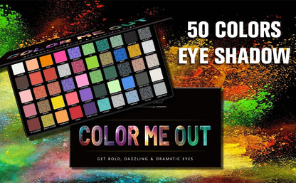 50 Color Eyeshadow Set.