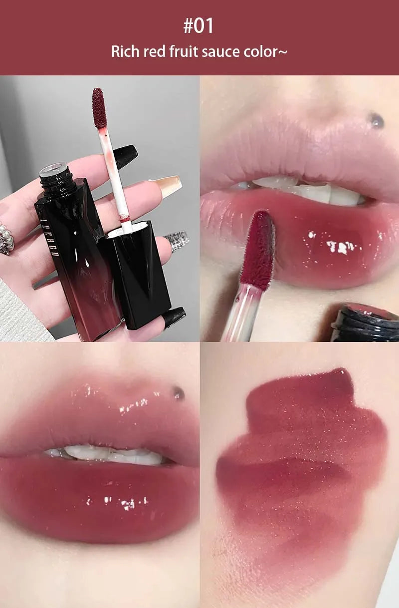 Mirror Lip Gloss Lip Gloss Lip Moisturizing Liquid Lipstick Waterproof Long-lasting Brightening And Non Fading Lip Gloss