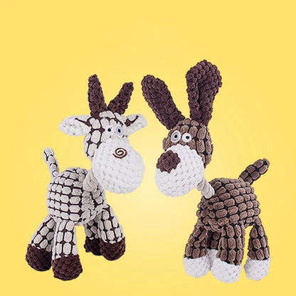 Donkey Plush Pet Toy