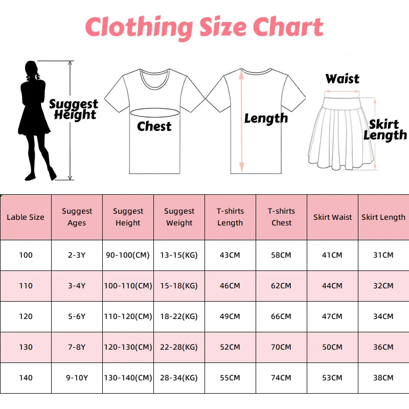 Girls' K-Pop HUNTRX Princess Set: Tie-Dye Graphic Tee & Pearl Tutu Skirt 2-Piece Outfit