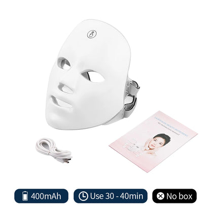 LED Face Mask 7 Colors.