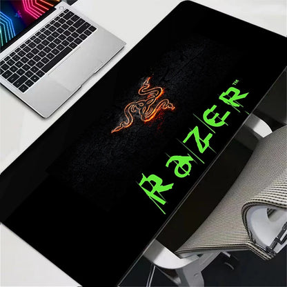 Razer Fashion Luxury Mouse Pad Large Soft Home Gamer Keyboard Desk Mouse Mat Carpet Rubber Tapis Souris Gaming Notbook Mousepad