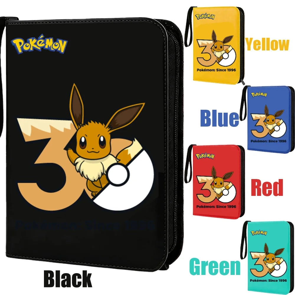 Pokemon 30th Anniversary 400 Zipper Album Card Storage Book