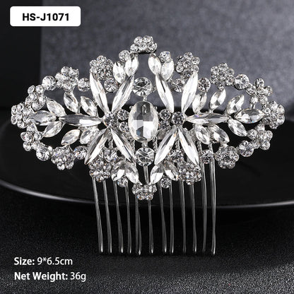Crystal Bridal Hair Comb.