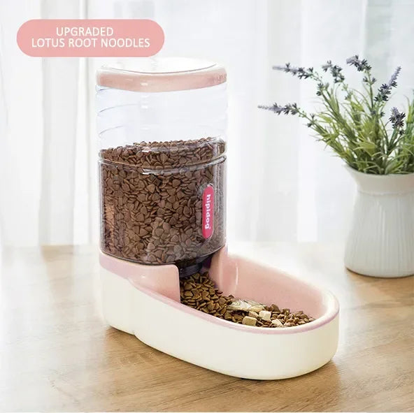 Automatic Gravity Pet Feeder & Waterer