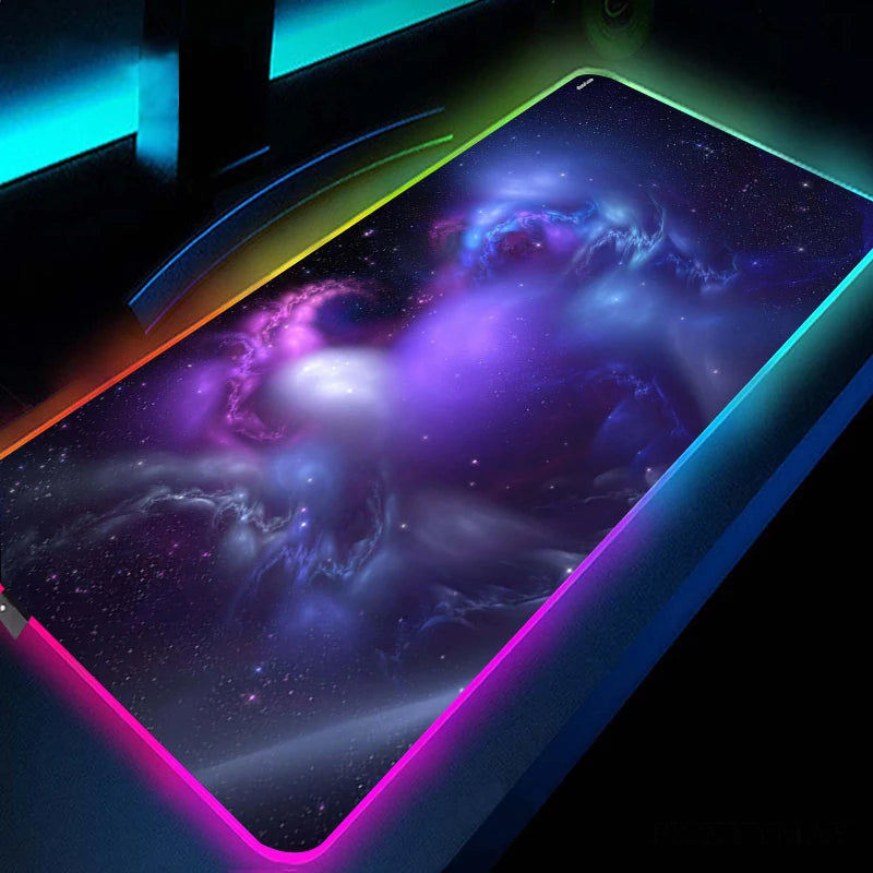 CosmicGlow RGB Desk Mat