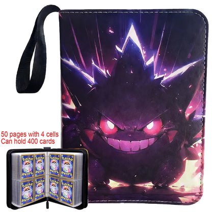 HOT Selling Pokemone Card Album PU Zipper Photo Album Collection Book Anime Figure Album Hobby File Birthday Toy Gifts In Stock