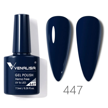 Venalisa VIP4 Nail Gel Polish HEMA/TPO FREE Full Coverage Beautiful Semi Permanent Soak Off UV LED Gel Nail Polish Gel Lacquer
