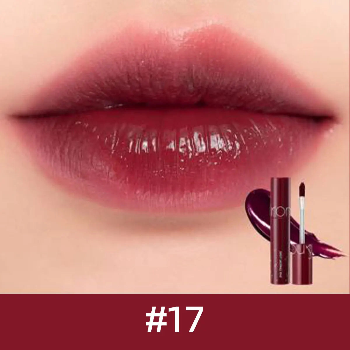 rom&nd JUICY LASTING TINT-11 Shades,Juicy Glossy Texture,Lip Glosses,Luxury Makeup,Korean Cosmetic,K-Beauty,Korean Makeup