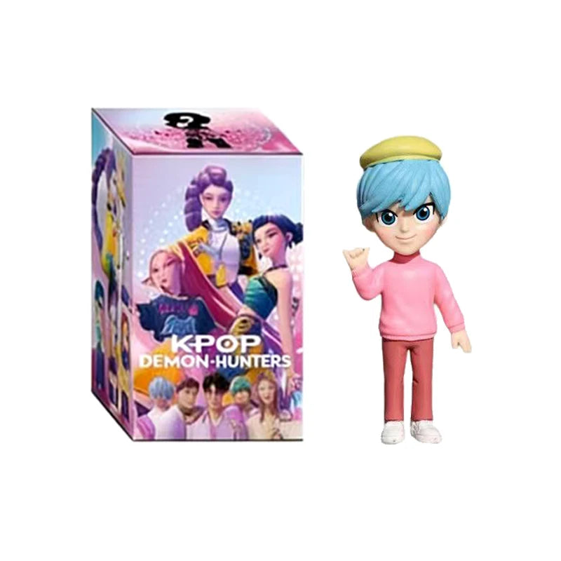 2026 Kpop Demon Hunters Action Figure Derpys Tiger Rumi Mira Zoey Sussy Figurine Children's Birthday Gift in Stock Fast Shipping