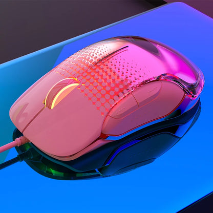 AJAZZ AJ358 Wired Gaming Mouse, PMW3325 Sensor, 10000 Adjustable DPI, Hollow Breathable Ergonomic Computer Mouse