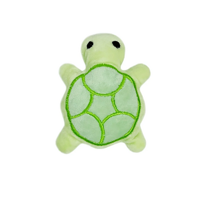 Mini cute turtle dog plush toy, squeaking dog teething sound toy, soft and safe, good for dental health, suitable for puppies