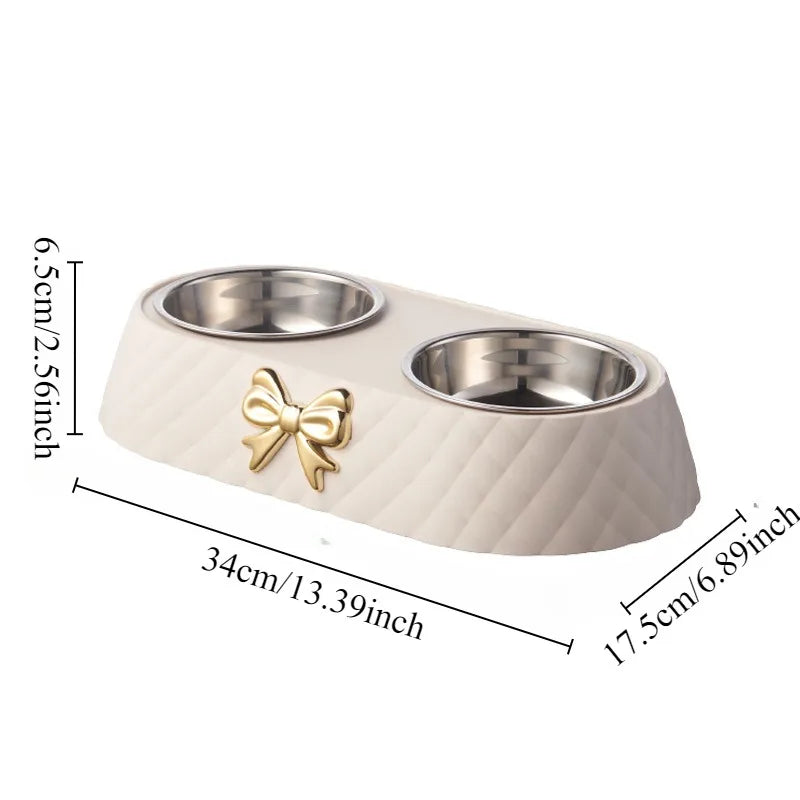 Pet Double Food & Water Bowl