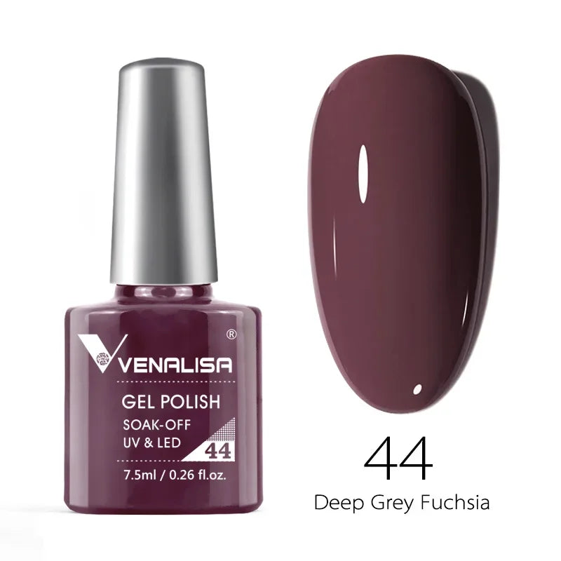 Venalisa VIP4 Nail Gel Polish HEMA/TPO FREE Full Coverage Beautiful Semi Permanent Soak Off UV LED Gel Nail Polish Gel Lacquer