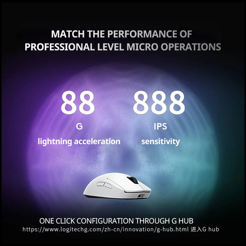 Logitech PRO X SUPERLIGHT 2SE/G304/M330 Dedicated gaming mouse,durable and drop-resistant,suitable for PUBG,LOL,and general use