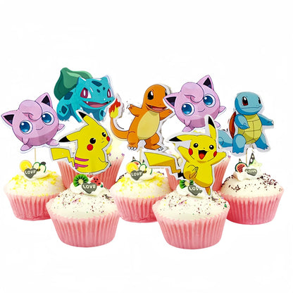 Pokémon Cake Topper Set.