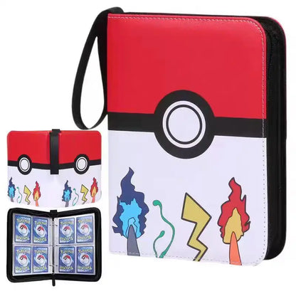 400 Pockets Anime Peripheral Pokemon Game Collection Card Book multiple styles Storage card holder Exquisite Kawaii Boy Toy Gift