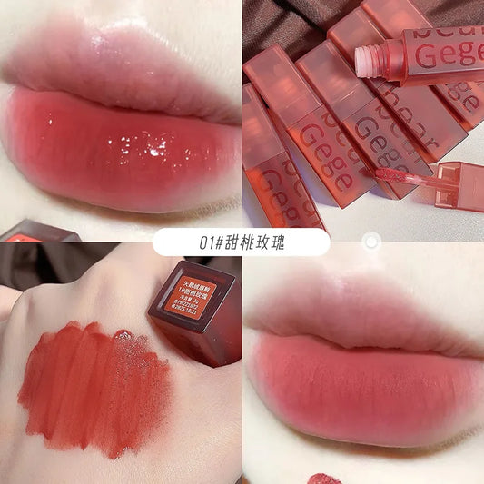 Gege Bear Velvet Lip Glaze.