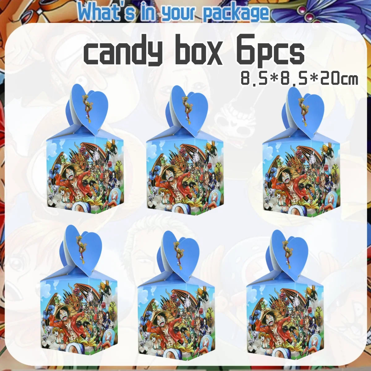 One Piece Sanji & Nami Birthday Party Tableware Set 🎉🏴‍☠️