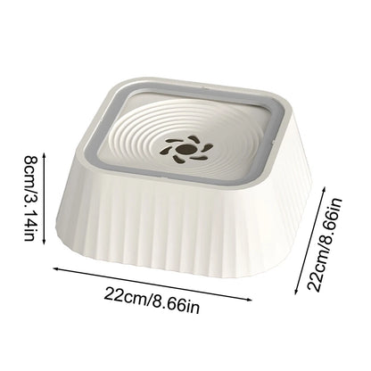 Pet Floating Drinking Water Bowl Dog And Cat Neck Protection Non-Slip Floatation Water Tray Pets Drinking Bowl