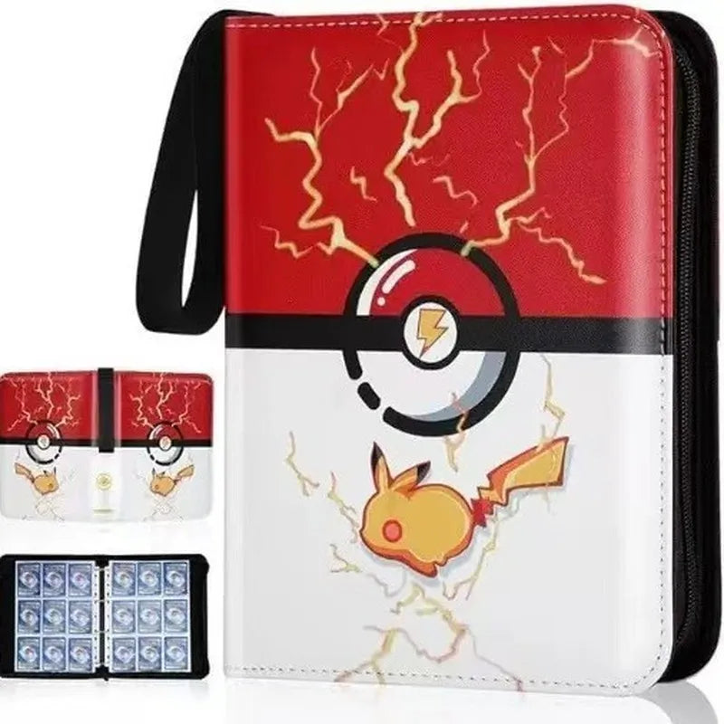 400 Pockets Anime Peripheral Pokemon Game Collection Card Book multiple styles Storage card holder Exquisite Kawaii Boy Toy Gift