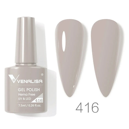 Venalisa VIP4 Nail Gel Polish HEMA/TPO FREE Full Coverage Beautiful Semi Permanent Soak Off UV LED Gel Nail Polish Gel Lacquer