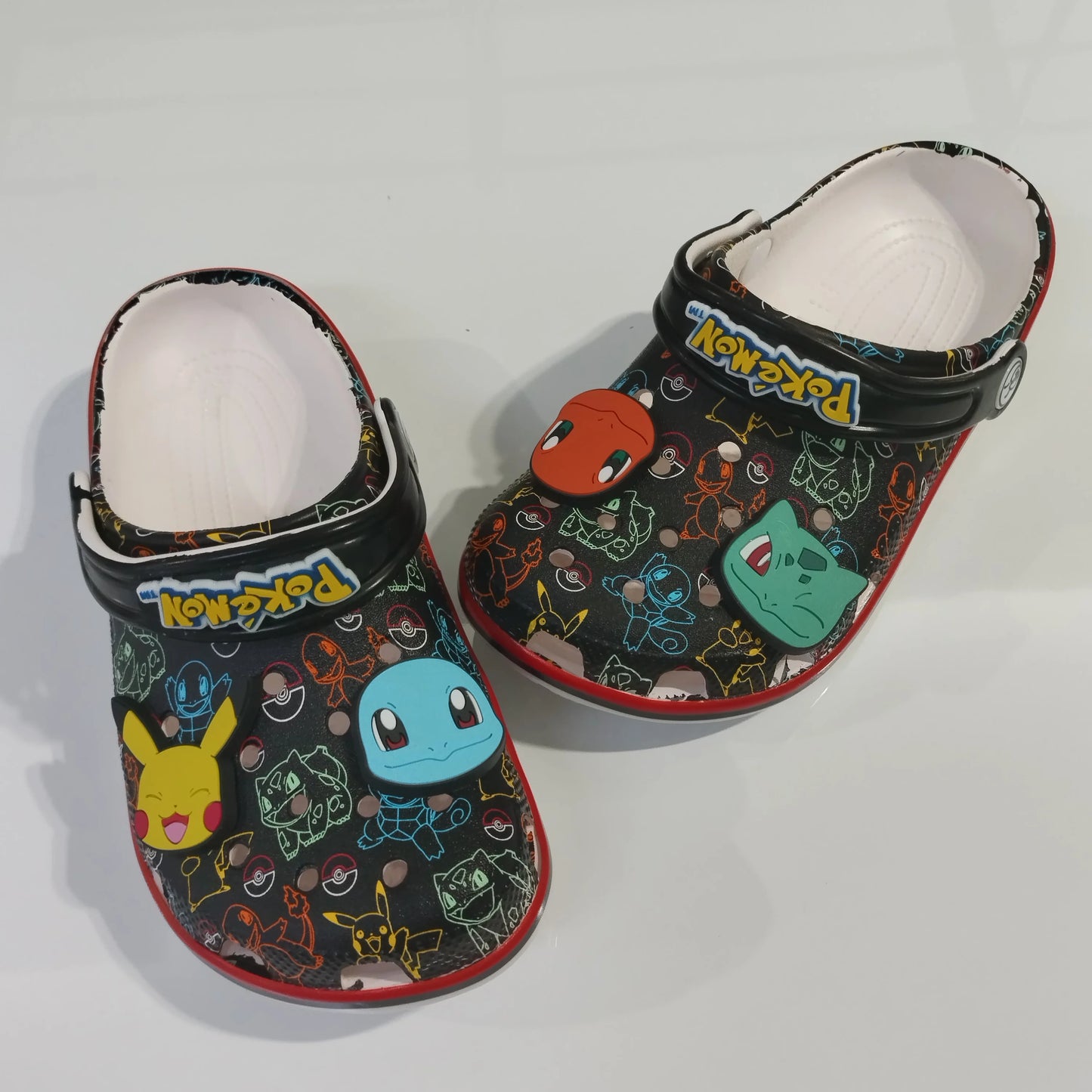 2026 Pokemon Series Peripheral Cute Slippers Eva Ultra-Light Soft Soles Versatile Comfortable Shoes Fpr Boys And Girls
