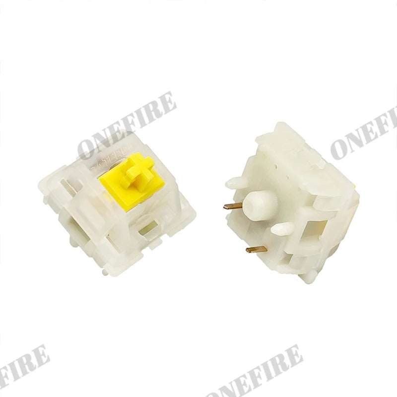 Gateron Milky Pro Linear Mechanical Keyboard Switches