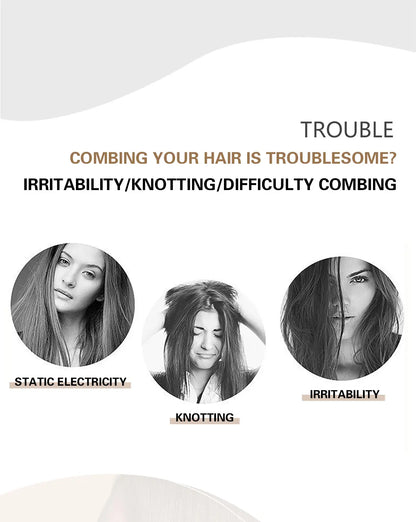 Professional Wood Round Curly Combs For Women Hairdressing Massage Brush Salon Barber Aluminum Tube Hair Styling Comb New Type