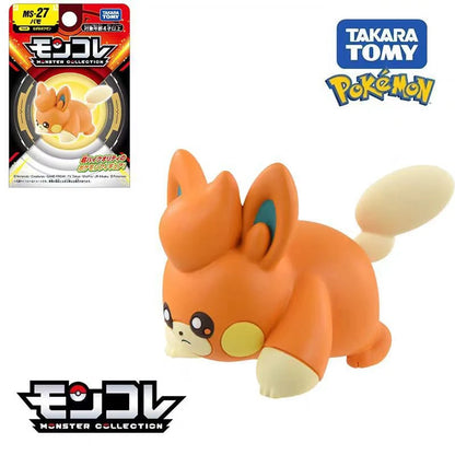 Original TAKARA TOMY Pokemon Figure Toys Mimikyu Maushold Lapras Charizard Umbreon Sylveon Vaporeon Model Dolls Birthday Gifts
