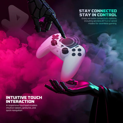 FANTECH NOVA II WGP16 Wireless Gamepad Gyro Sensor Hall Joystick and Effect Trigger for PS4 NS2 Wired Controller Gamer