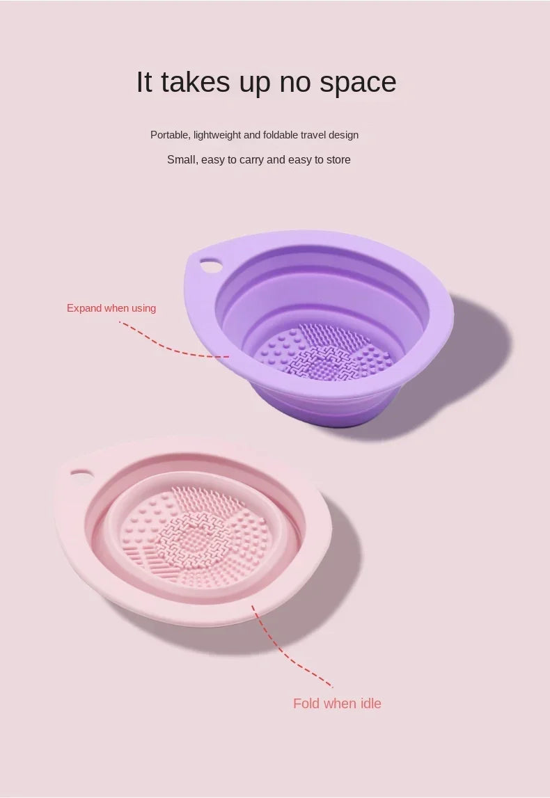 Silicone Brush Cleaning Bowl.