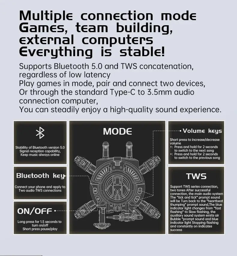 RGB Bluetooth Speaker 🔊🌈