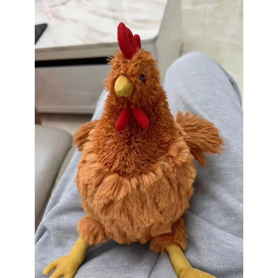 New Simulation Hen Plush Rooster Doll Toy CeileChckn Creative Plush Children's Gift