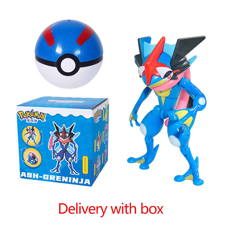 Pokemon Pokeball Figure Ball Pikachu Charizard Mewtwo Mew Eevee Gengar Lapras Blastoise Venusaur Gyarados Educational Toy Kids