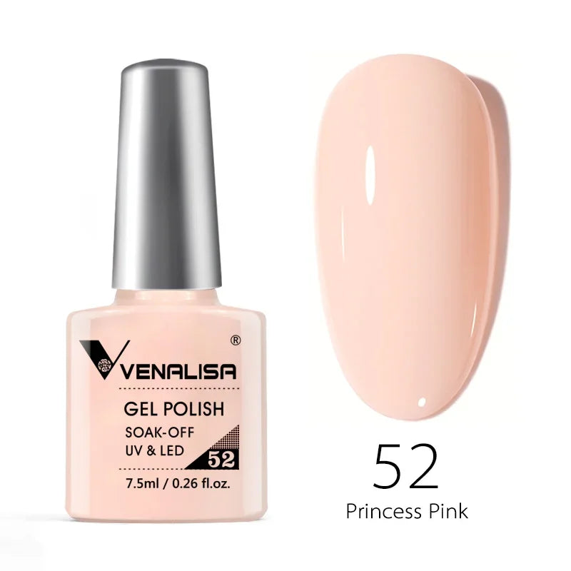 Venalisa VIP4 Nail Gel Polish HEMA/TPO FREE Full Coverage Beautiful Semi Permanent Soak Off UV LED Gel Nail Polish Gel Lacquer